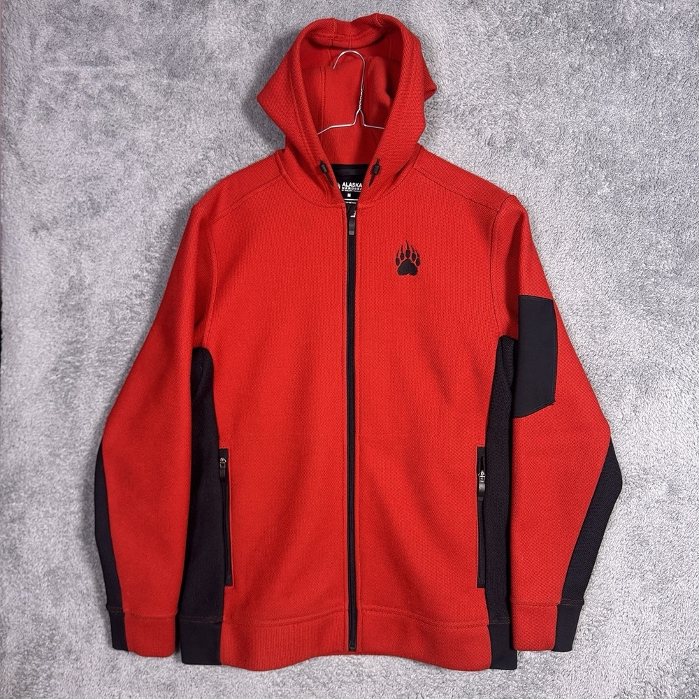 Alaskan Hardgear Jacket Mens M Graveltec Fleece Full Zip Duluth Trading Hoodie
